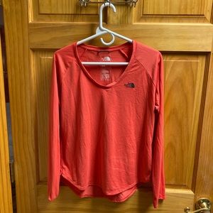 North Face long sleeve workout shirt